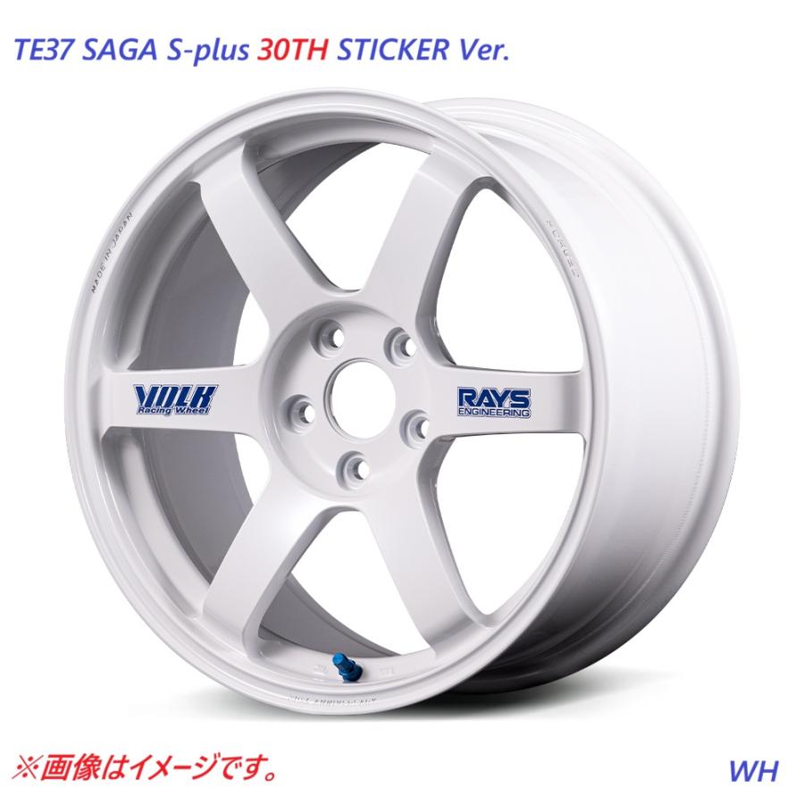 RAYS 【納期要確認】TE37 SAGA S-plus 30TH STICKER Ver. SIZE:9.5J-18 