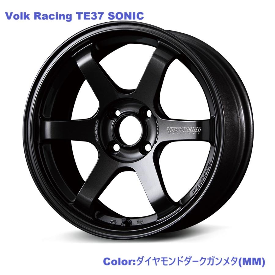 RAYS 【納期要確認】Volk Racing TE37 SONIC SIZE:8J-16 +35(F4