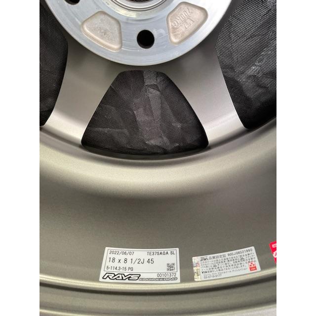 RAYS 【納期要確認】Volk Racing TE37 SAGA SL SIZE:8.5J-18 +45 RAYS 【納期要確認】Volk Racing TE37 SAGA SL SIZE:8.5J-18 +45