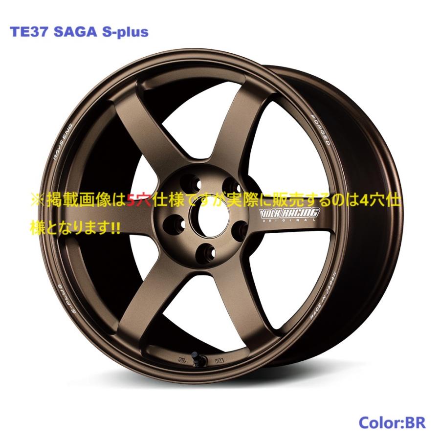 RAYS 【納期要確認】RAYS Volk Racing TE37 SAGA S-plus SIZE:7J-17 +45(F1) PCD ...