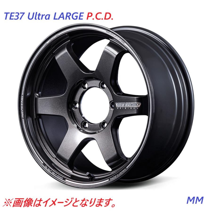 RAYS 【納期要確認】TE37 Ultra LARGE P.C.D. SIZE:9J-18 ET:+15 PCD 