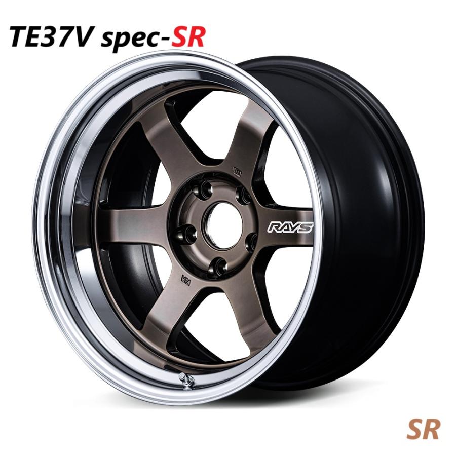 RAYS 【納期要確認】VolkRacing TE37V spec-SR SIZE:9.5J-18 ET:+15  