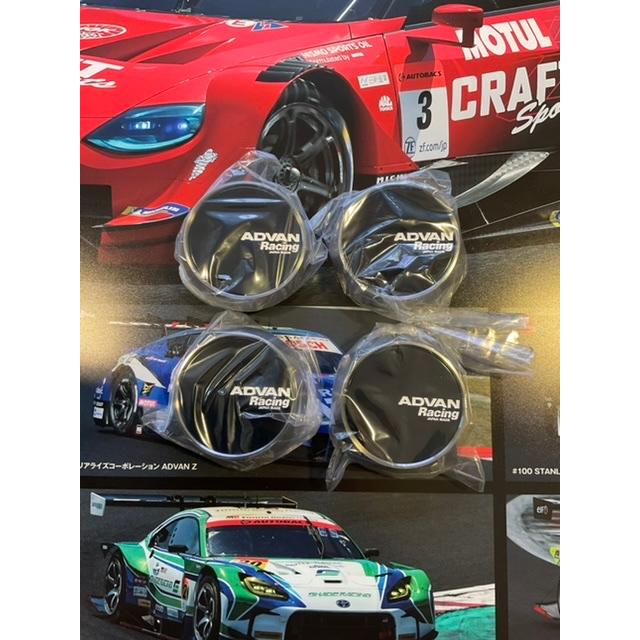 ADVAN 【納期要確認】ADVAN Racing センターキャップ MIDDLE グロス 