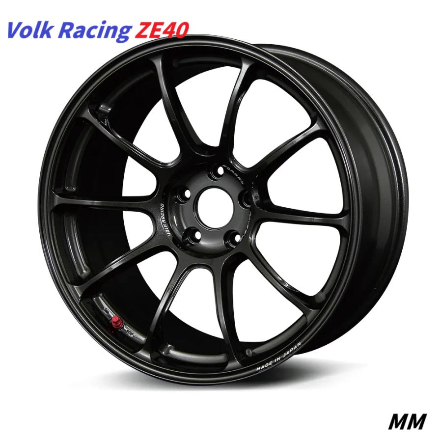 RAYS 【納期要確認】Volk Racing ZE40 SIZE:10J-18 ET:+40 PCD:100-5H 