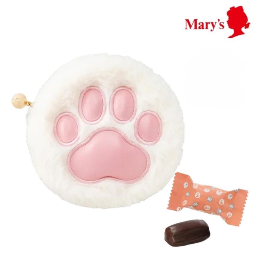 メリーチョコレート ねこみゃみれ もふぷにポーチ(白猫) チョコレート5