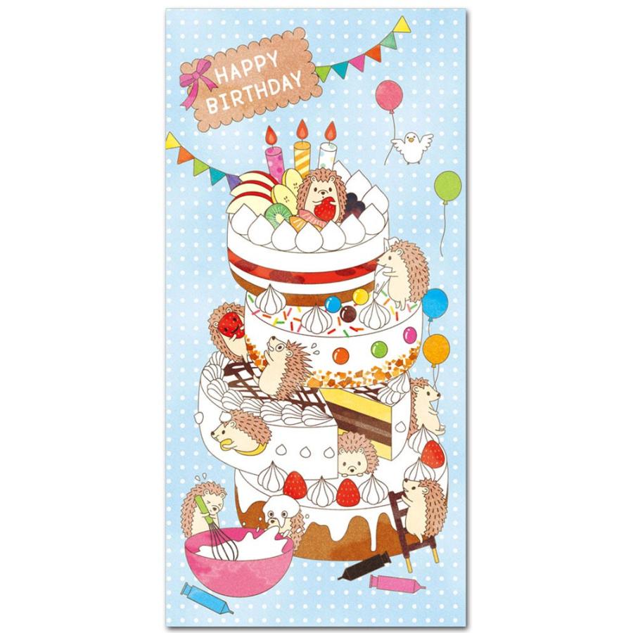 おもしろポチ袋 Happy Birthday 笑っちゃう祝儀袋 お札サイズ ５枚入り Ap 917 ポストカードと和雑貨の和道楽 通販 Yahoo ショッピング