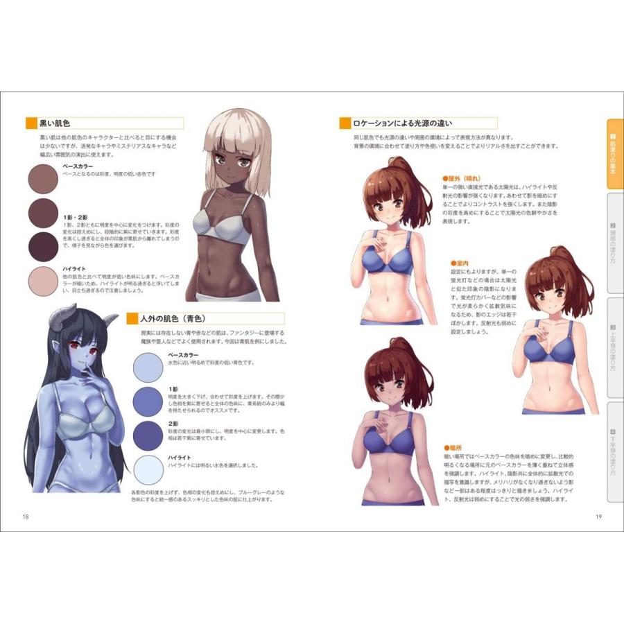 美少女イラストのリアルな肌の塗り方 超描けるシリーズ ホワイト 通販 Yahoo ショッピング