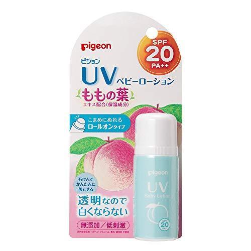 64 以上節約 ピジョン Pigeon Uvベビーロールオン ももの葉 Spf0ヵ月から 無添加 ベビー日焼け止め Dzieciwojny Pl