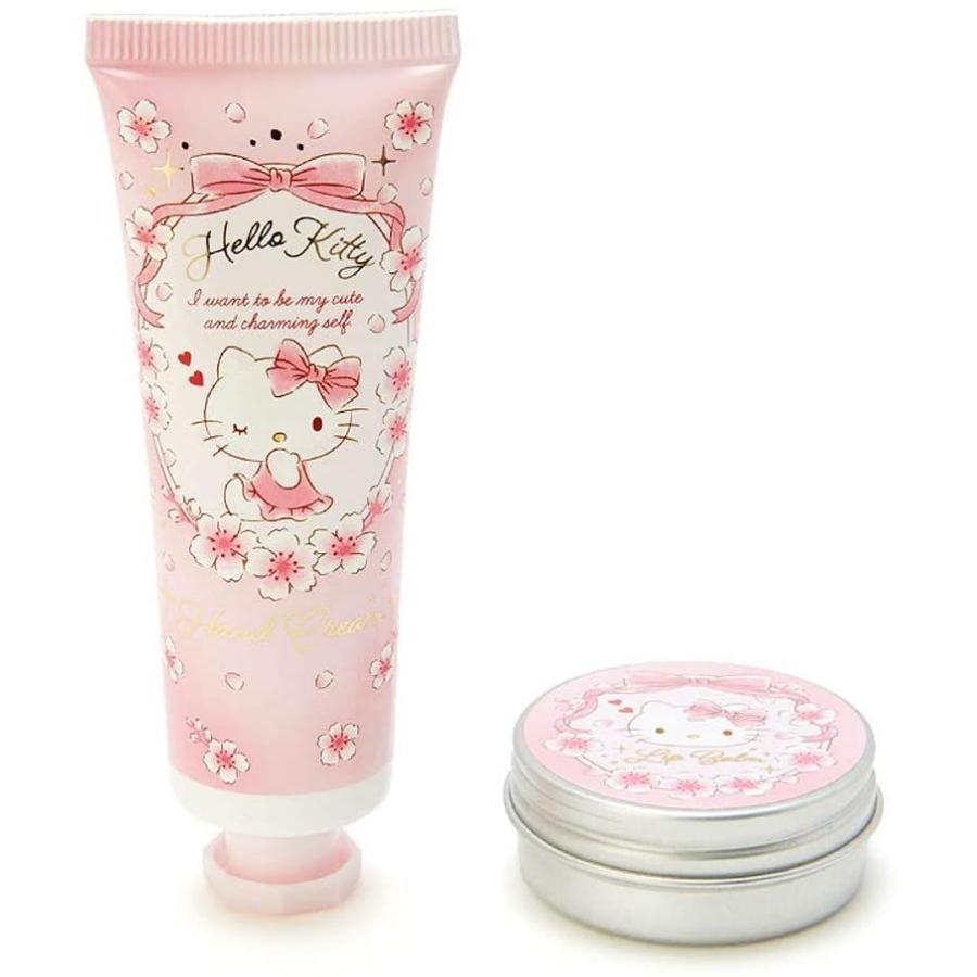 サンリオ Sanrio ハローキティ ハンドクリーム リップバームセット 桜 ホワイト 通販 Yahoo ショッピング