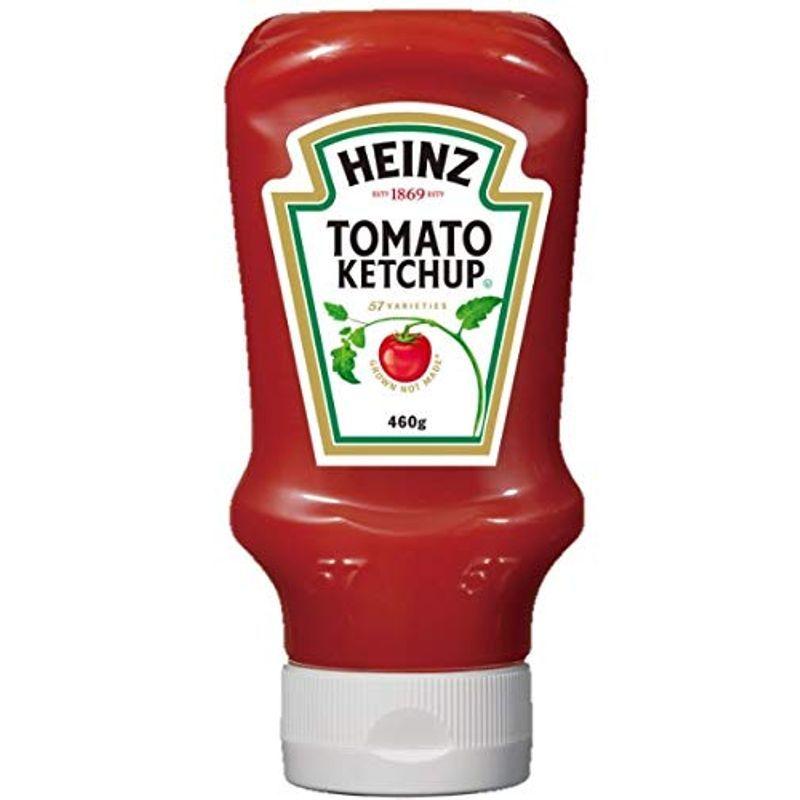 ハインツ Heinz トマトケチャップ逆さボトル 着色料 460g×4本 最大89%OFFクーポン 保存料不使用 最大42%OFFクーポン