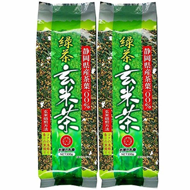 お茶の丸幸 緑茶玄米茶 300g×2個 【美品】 お茶の丸幸 緑茶玄米茶 300g×2個 【美品】