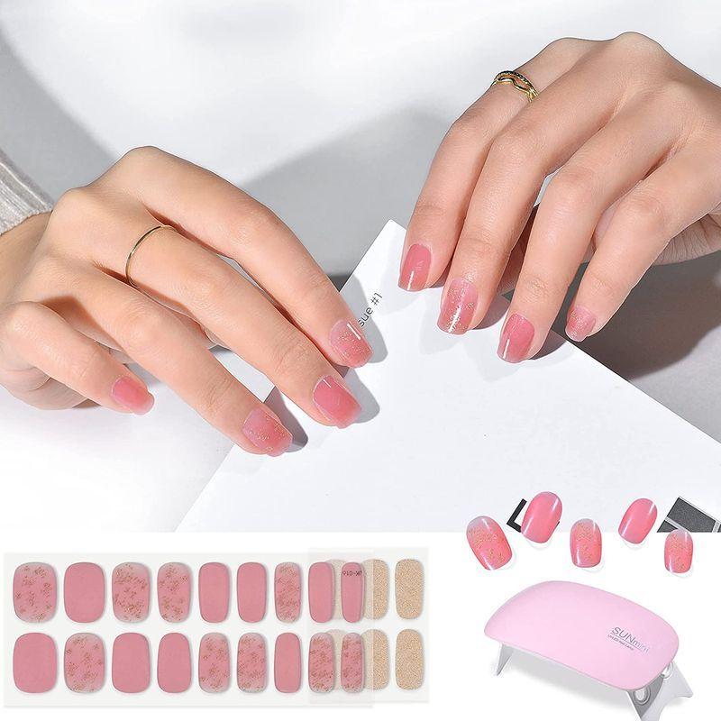 誕生日プレゼント ネイルアート Miss Moda ジェルネイルシール ジェルランプが付いたセット 硬化タイプ ２週間持続 サロンク級立体感 簡単オフ 貼るジェルネイル ス Www Threeriversofs Com