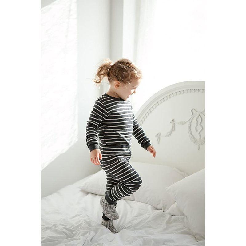 お歳暮 Vaenait Babyキッズ子供ベビー服綿100 ルームウェア長袖パジャマ寝間着上下セット Color Pen Charcoal S その他ベビー肌着 下着 Tebingtinggiperangicovid19 Tebingtinggikota Go Id