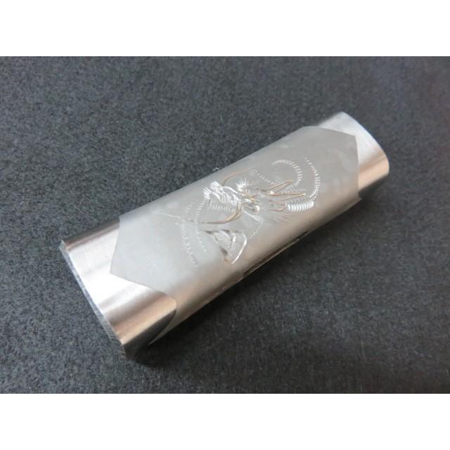 仁寿　玄能　四角　特仕上げ　龍彫り　頭のみ　７５０ｇ（２００匁）
