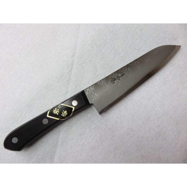 道場作 鎚目模様 青紙鋼 プチ包丁 150mm : SHOP YAMANI - 通販