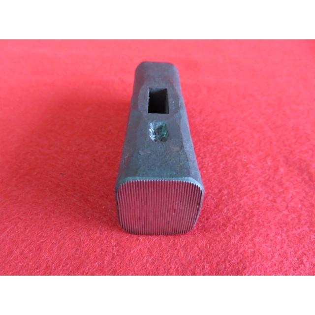 道心斎正行（どうしんさいまさつら） 全鋼 火造り玄能 千代鶴型 四角