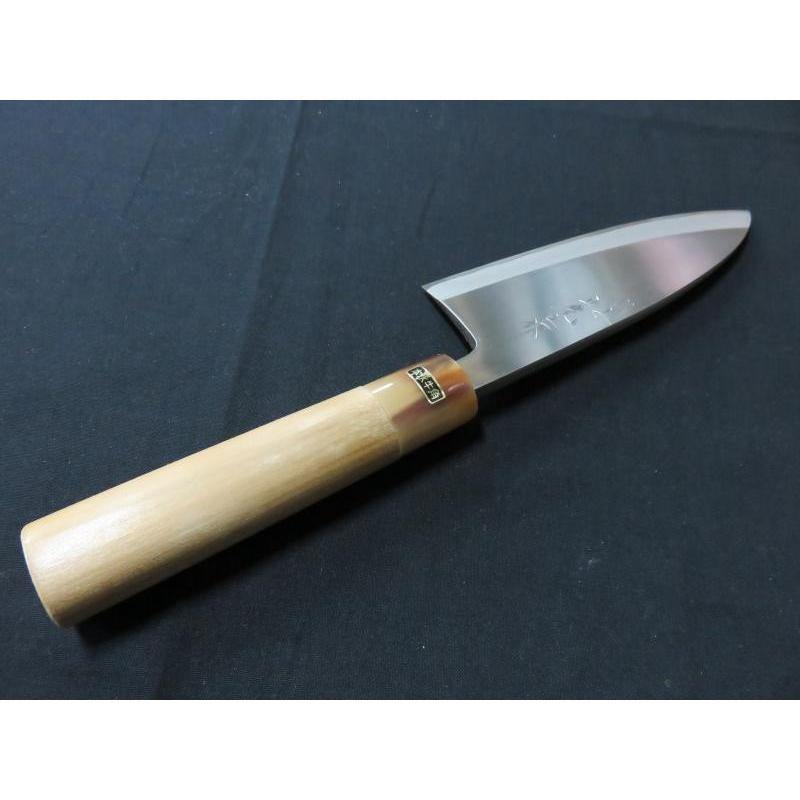 別上正光作 出刃包丁 左用 150mm カスミ仕上 : SHOP YAMANI