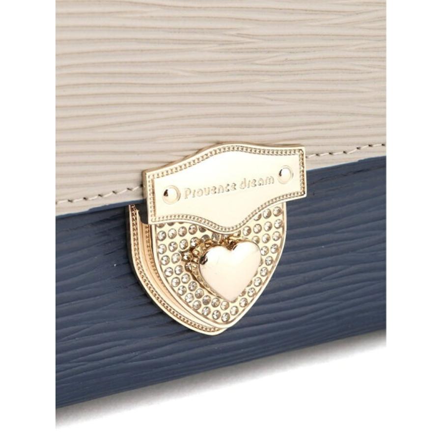 財布 長財布 無料ラッピング対応 レディース財布 オシャレ グレーとネイビー 本革 レディース 2つ折り  長財布 ブランド レザー 型押し レザー 19101TK |  | 03