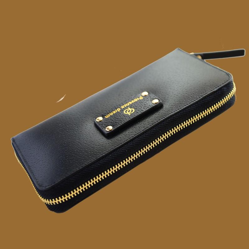 財布 長財布 無料ラップング対応 レディースブランド   本革 財布 レザー 長財布 小銭入れ メンズ財布 男女共用長財布 さいふ サイフ PD18 カラーブラックTKTK |  | 01