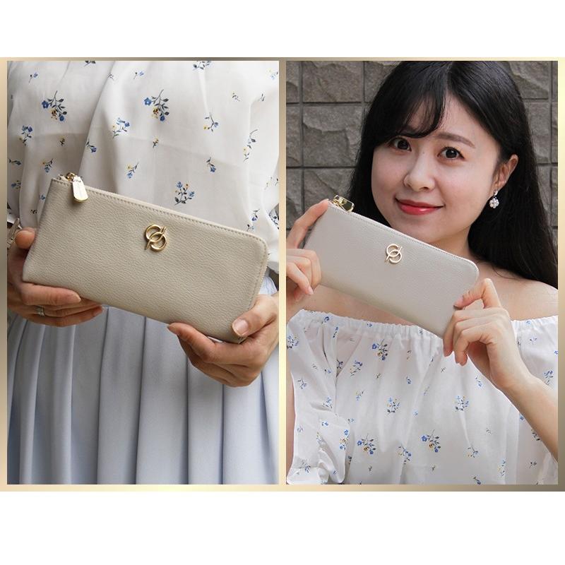 財布 レディース 長財布 サイフ メンズ財布 メンズ長財布 L字ファスナー　PD301 通 TK |  | 03
