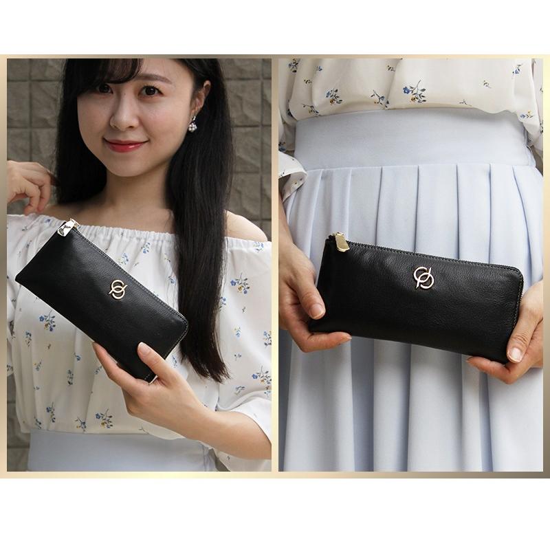財布 レディース 長財布 サイフ メンズ財布 メンズ長財布 L字ファスナー　PD301 通 TK |  | 05