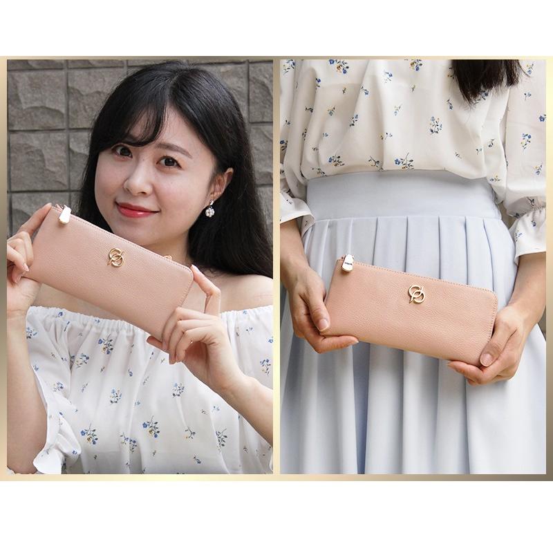財布 レディース 長財布 サイフ メンズ財布 メンズ長財布 L字ファスナー　PD301 通 TK |  | 09