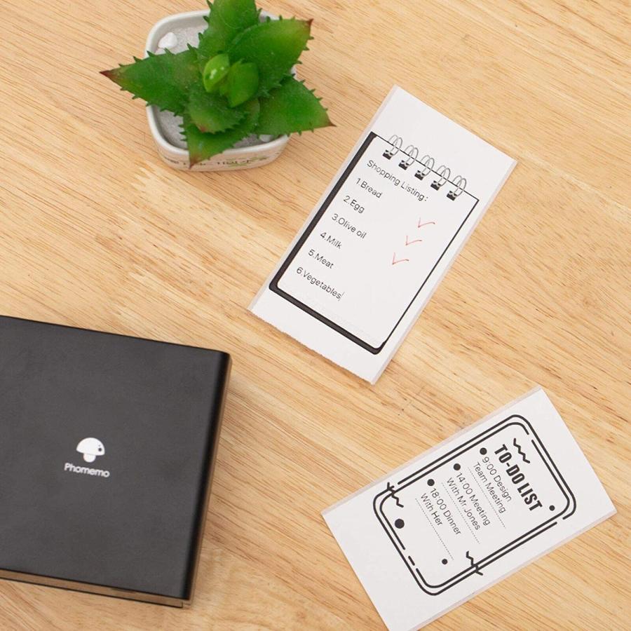 予約)Phomemo M02 / M02S PRO M03用 純正 感熱ロール紙 3巻セット 53mm