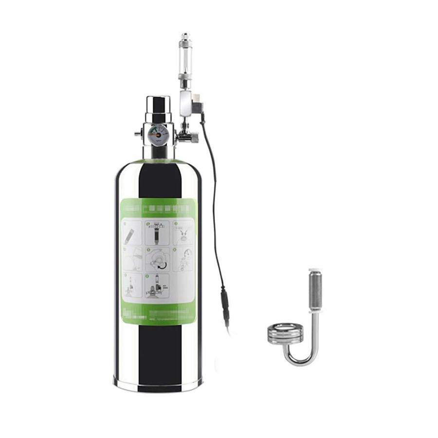 セール Co2 ボンベ Co2拡散器 気泡放出 Diy 発酵式co2キット 酸素補給 電磁弁 ディフューザ付き 観賞魚水槽用 進化版 Aivs60 Org
