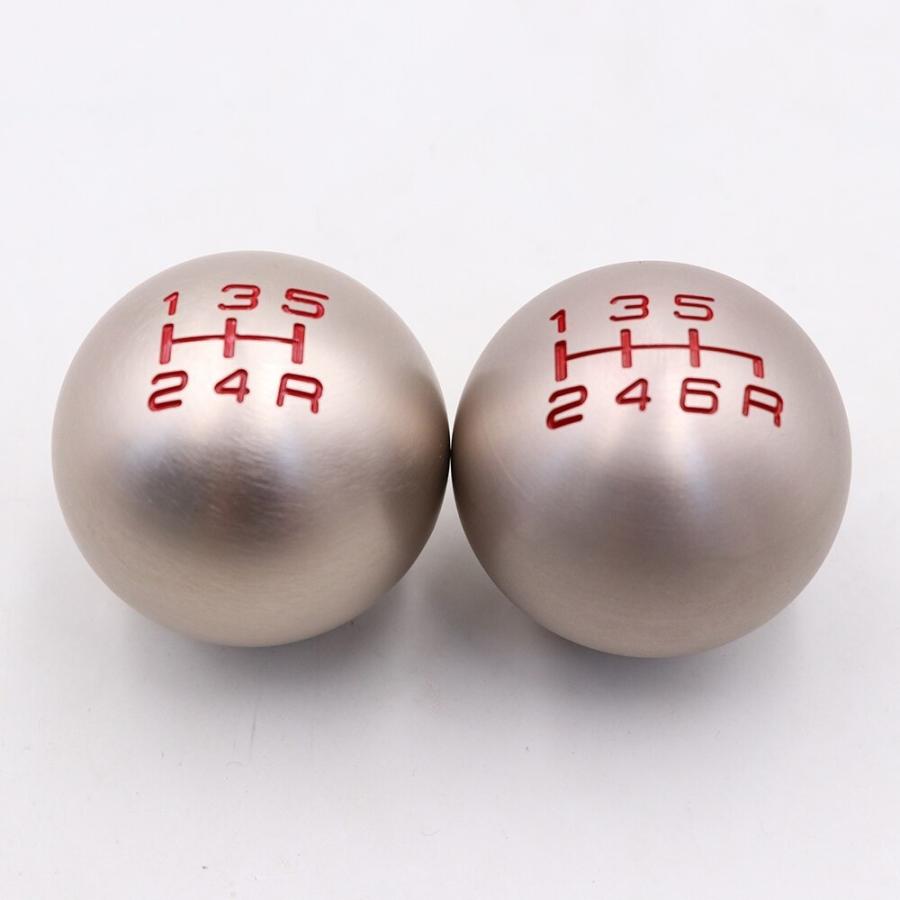 アルミ ボール型シフトノブ 5速/6速 ボール形状 ホンダフィット