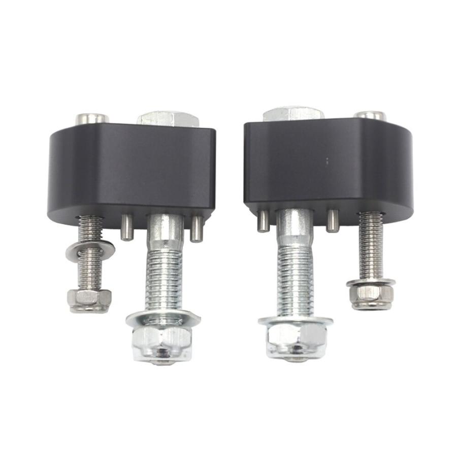 ハンドルバー ライザー 1インチ 25mm アップ 高さ カスタム 取り付け シルバー ブラック オートバイ バイク ヤマハ FJR 1300 2006-2020