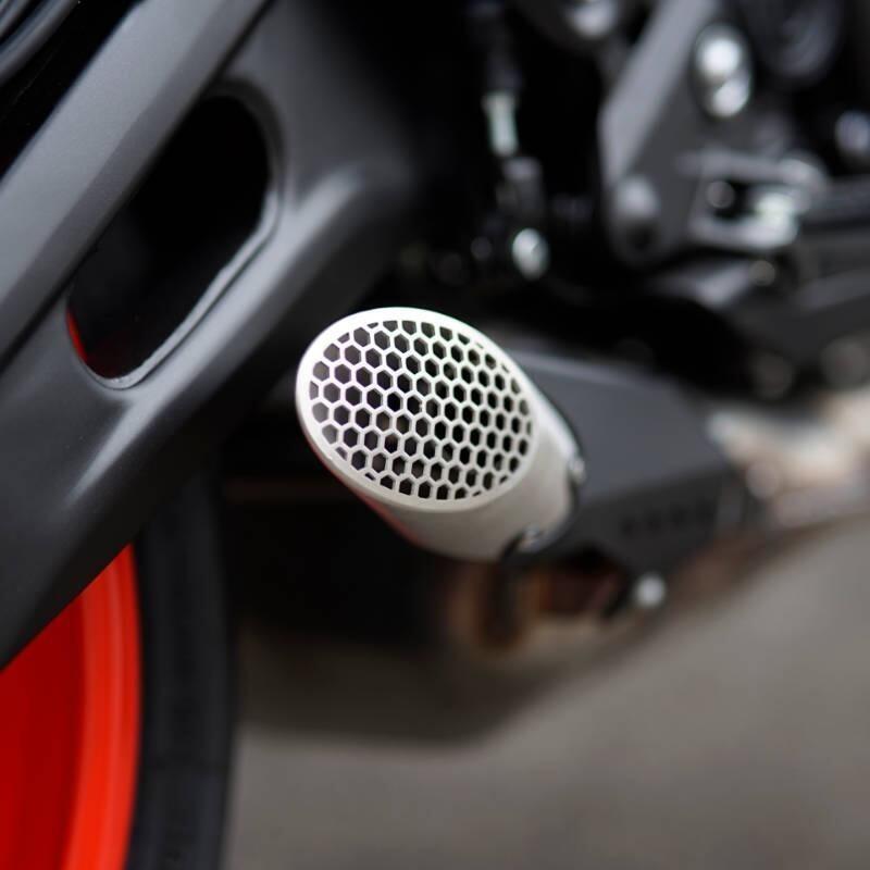 排気管 マフラー先端 カバー ヤマハ MT-07 MT07 2021 バイク パーツ