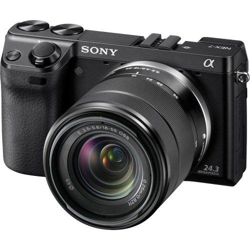 SONY ミラーレス一眼カメラ α NEX-7 ズームレンズキット ブラック NEX 