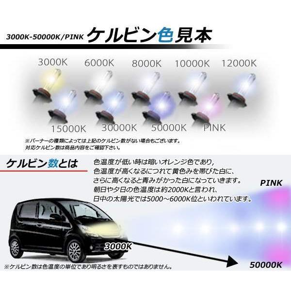 補修対応 PHILIPS 仕様 35W D2C/S/R 純正 兼用 HIDバルブ ピンク
