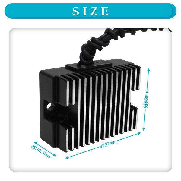 1970-75年ビックツイン　黒Bタイプ　レギュレーター ○1970-75年ビックツイン 黒Bタイプ レギュレーター｜ハーレー