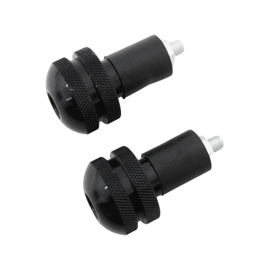 確認用①　1-5 ю SUZUKI ST250 ハンドルバーエンド [ ブラック ] 左右 内径： 13mm