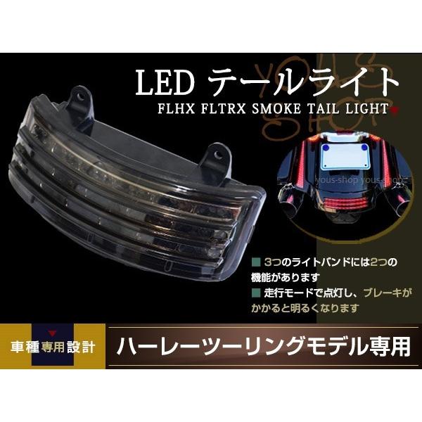 ハーレーダビットソン純正品 トリバーLEDテールランプ ハーレー ツーリング テールランプ トリバーライト LED フェンダー