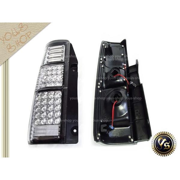 JB23 ジムニー 抵抗付 フル LED ファイバー テール クリア H10〜 テールランプ テールライト