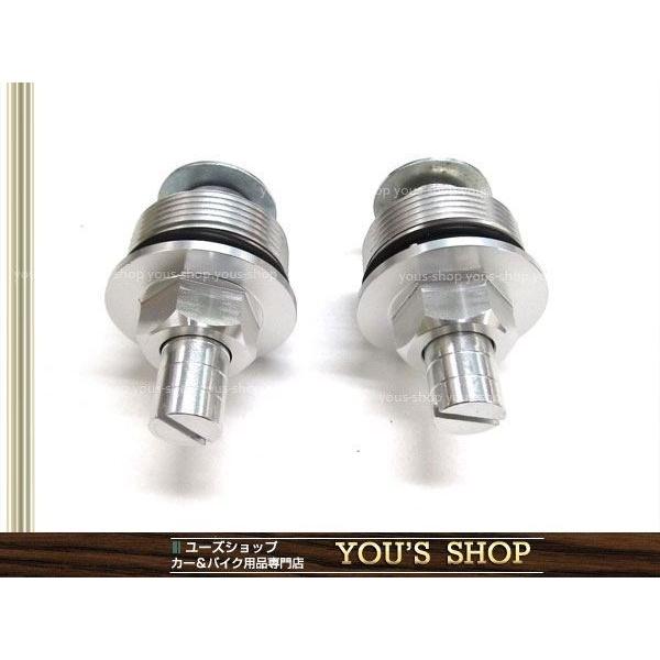 CBX400F CBX400FII CBR400F CBX550F イニシャルアジャスター 銀