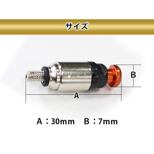 メール便 M4 オートバイ エアーフォークブリーダー フロントフォーク
