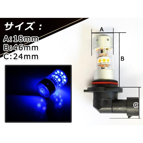 チェイサー後期 JZX100 LEDバルブ HB4 150W CREE 青 ブルー 30000K