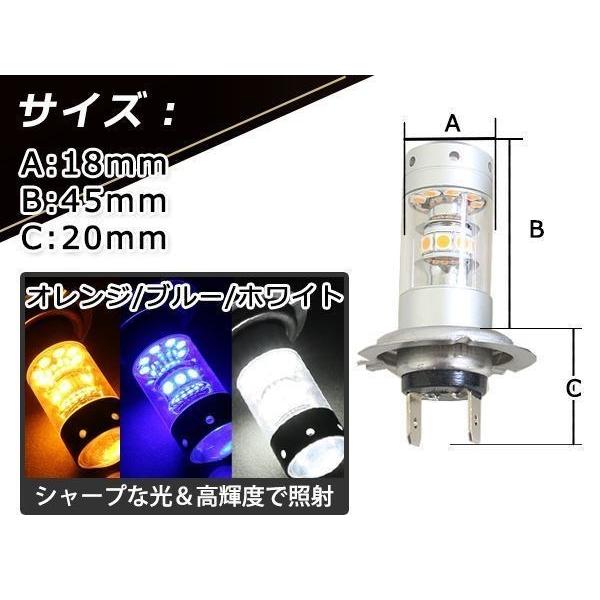HONDA CBR1000RR SC57 LED 150W H7 バルブ ヘッドライト 12V/24V
