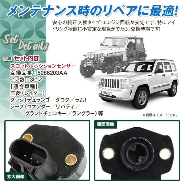 グランド チェロキー ラングラー WJ WG TJ KJ スロットル ポジション