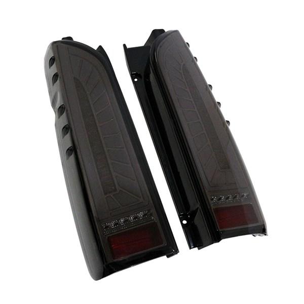 200系ハイエース LEDテールランプ 左右セット シーケンシャル スモーク