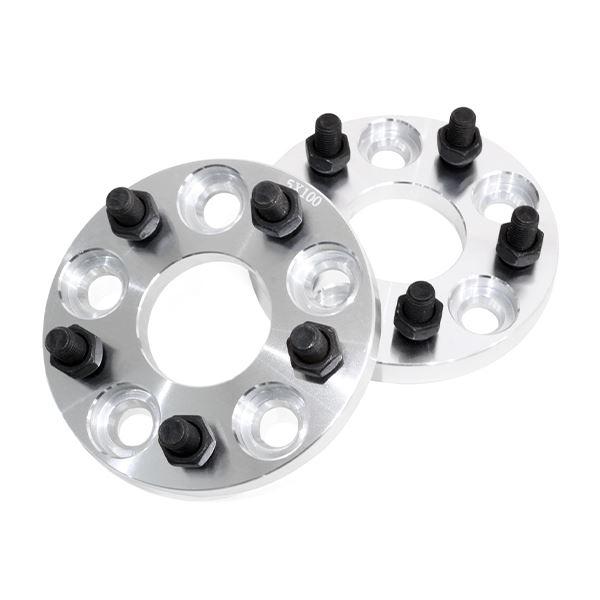 ю 高強度！ ワイドトレッドスペーサー 5穴 M12 P1.5 PCD100 ハブ径54mm 