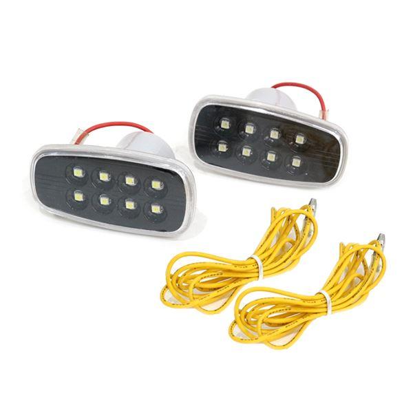 Б 高輝度 SMD8連 TOYOTA トヨタ LED サイドマーカー サイドウインカー 