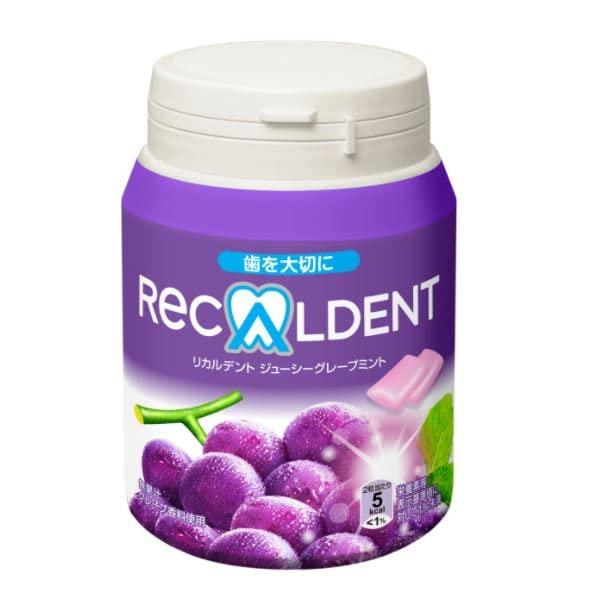 リカルデント ジューシーグレープミント BIGボトル ガム ボトルガム