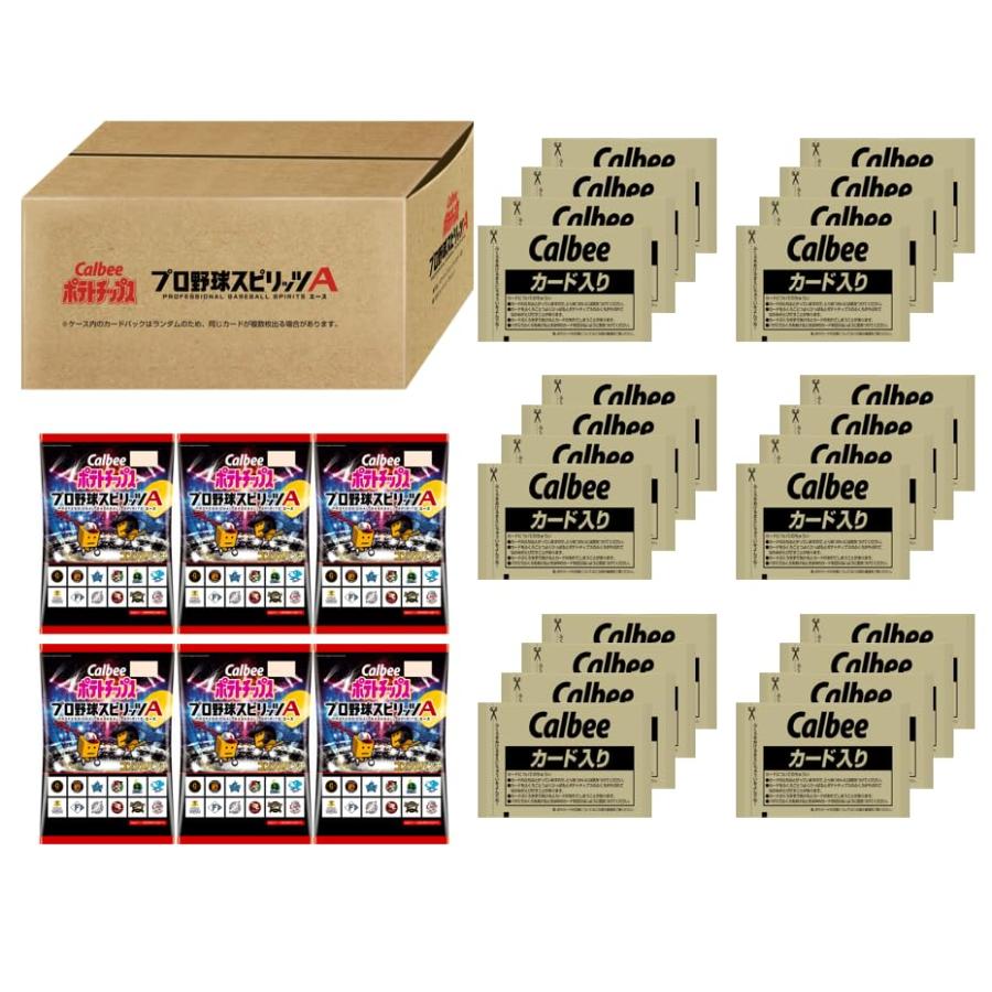 特価】カルビー ポテトチップス プロ野球スピリッツA BOX カード1枚入