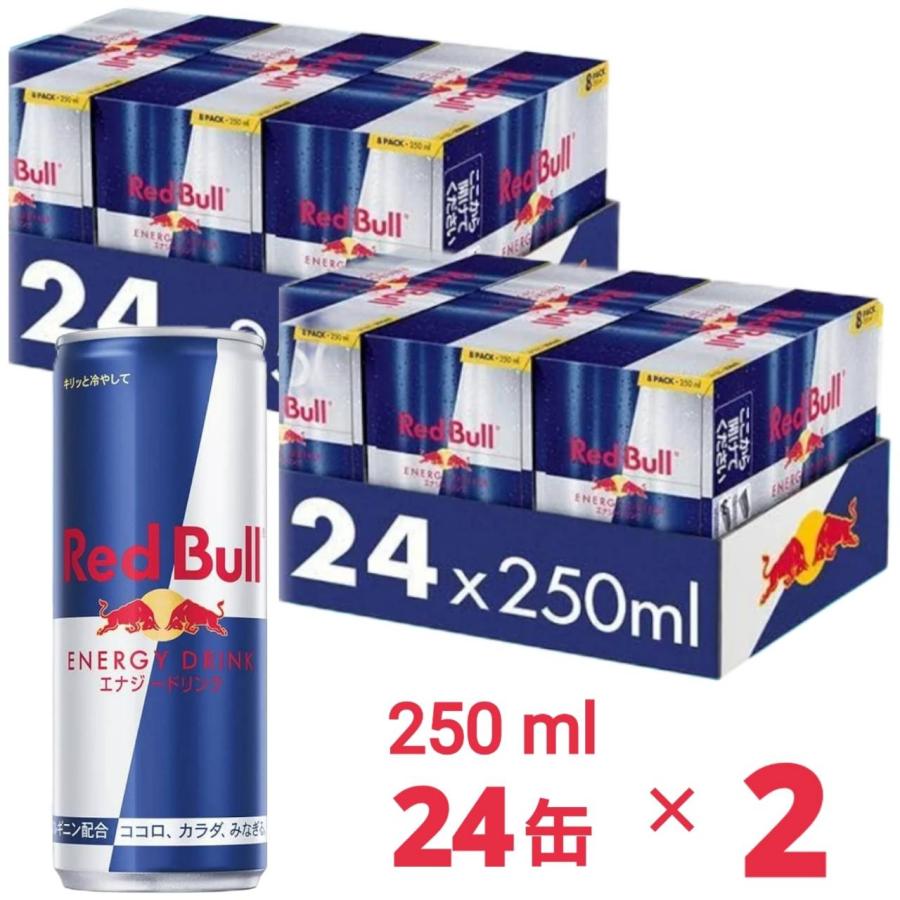 レッドブル エナジードリンク 250ml x24本 2個セット ※賞味期限2026年9