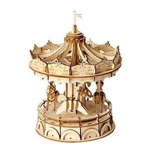 つくるんです【日本公式販売／日本語説明書付】Robotime 3D ウッド 