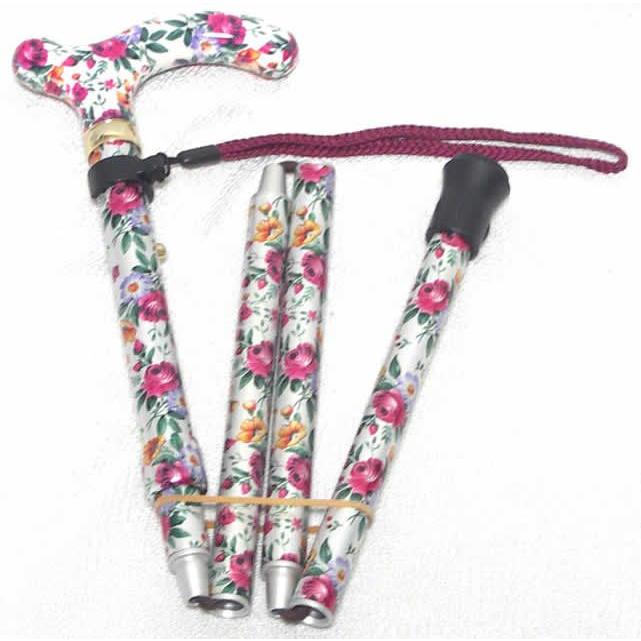 Drive 自立式杖 ハリケーン レッド HCANE-RD-C2JP